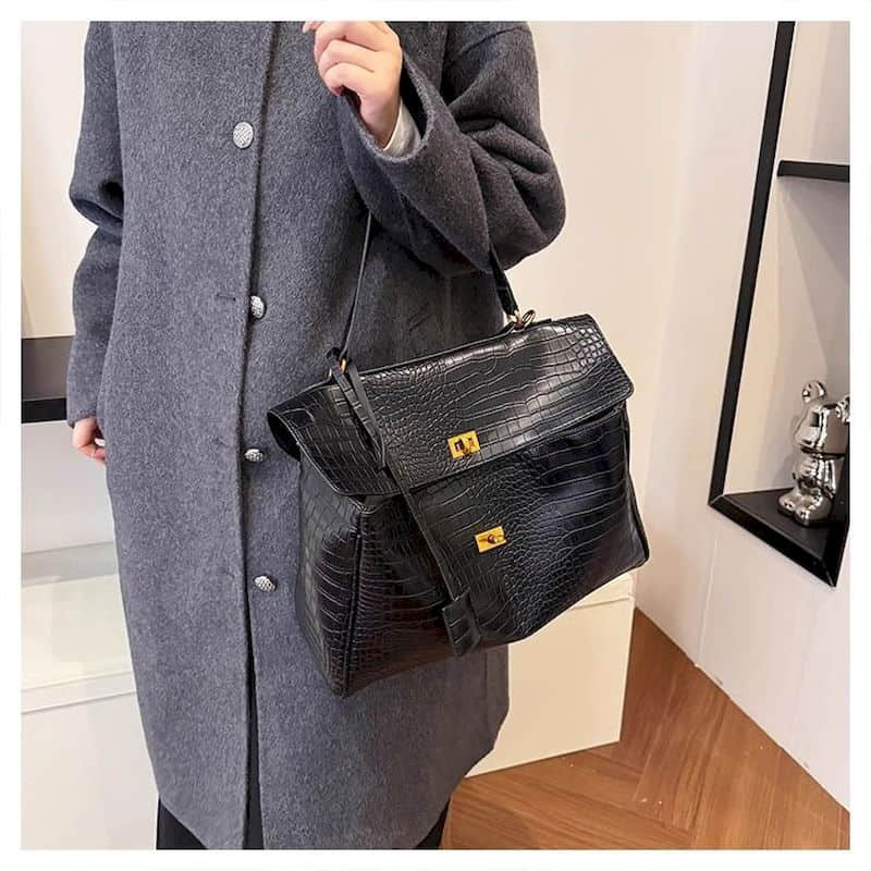 Luxury Bags Vintage - Leather Shoulder Bags for Women Korean