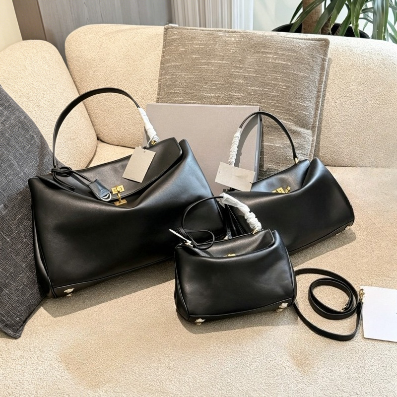Luxury Bags Expensive - Multi Size Soft Genuine Cowhide Tote
