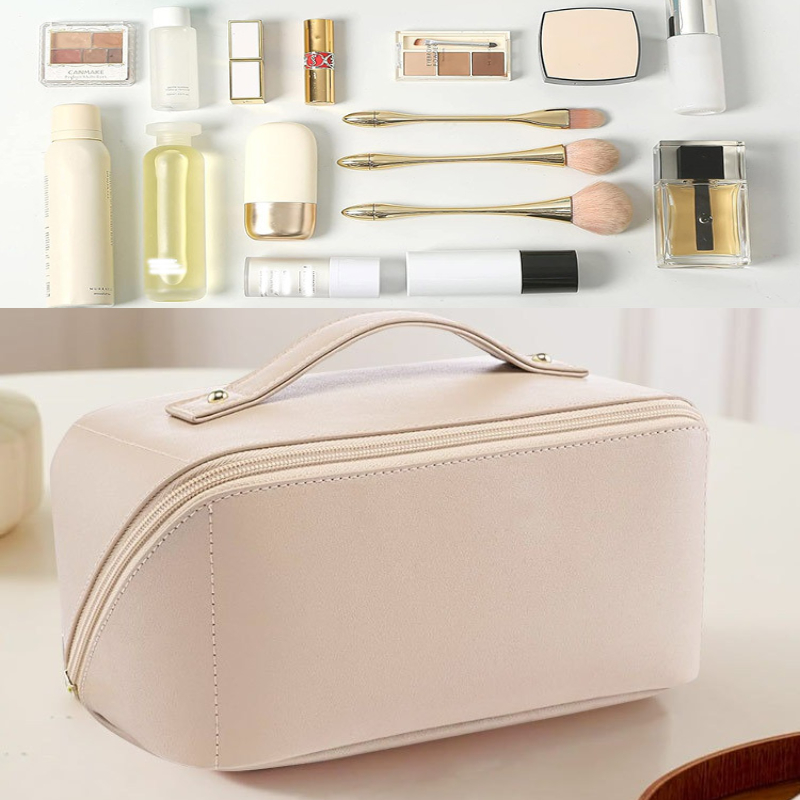 Luxury Ziploc Bags - Makeup Organizer Female Toiletry Kit Bag