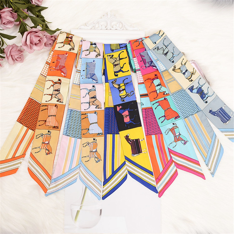 Luxury Bags Brands - Horse Printing Bag Scarf 2024 New
