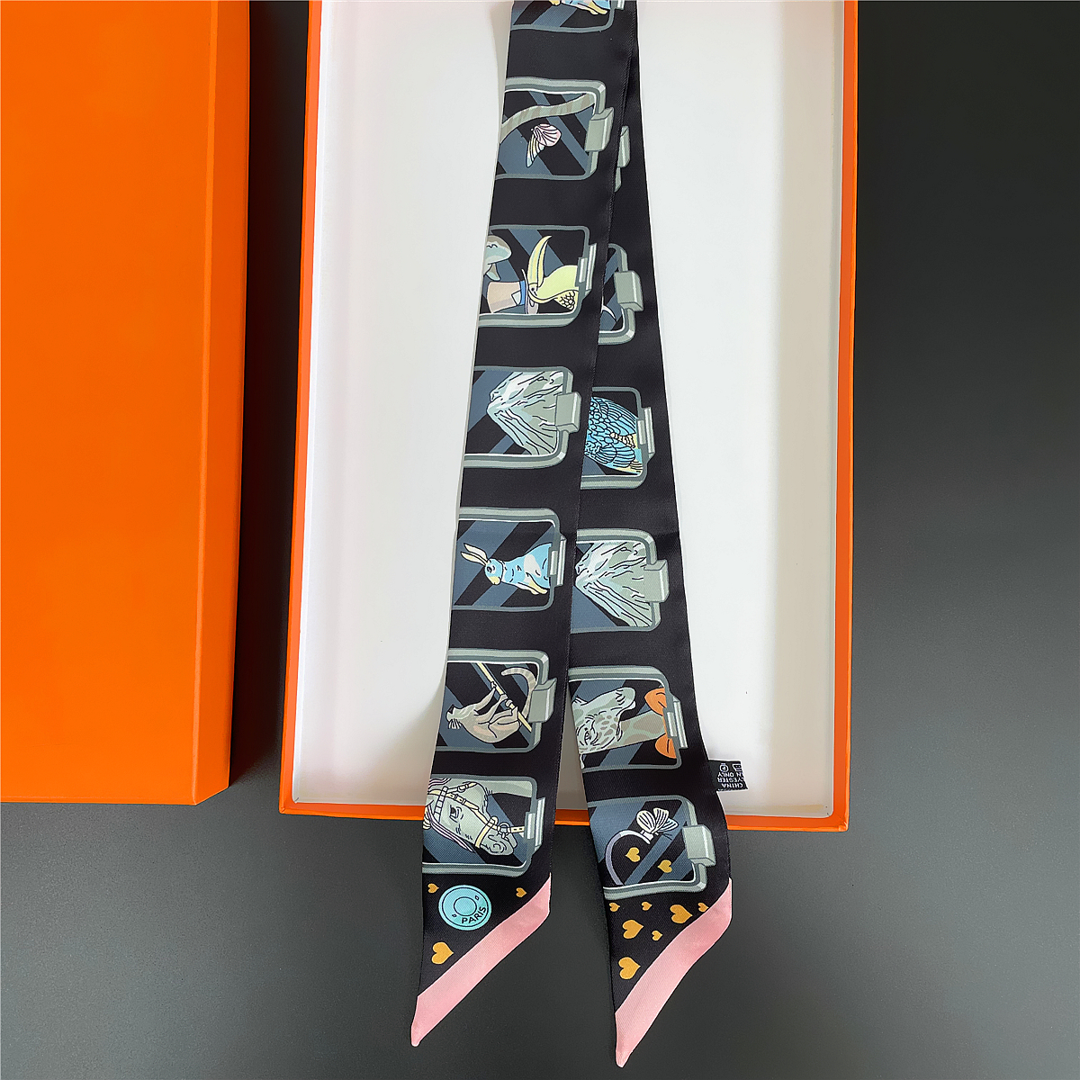 Brand Design Twill 100% Silk S - Luxury Bags Expensive recension och pris