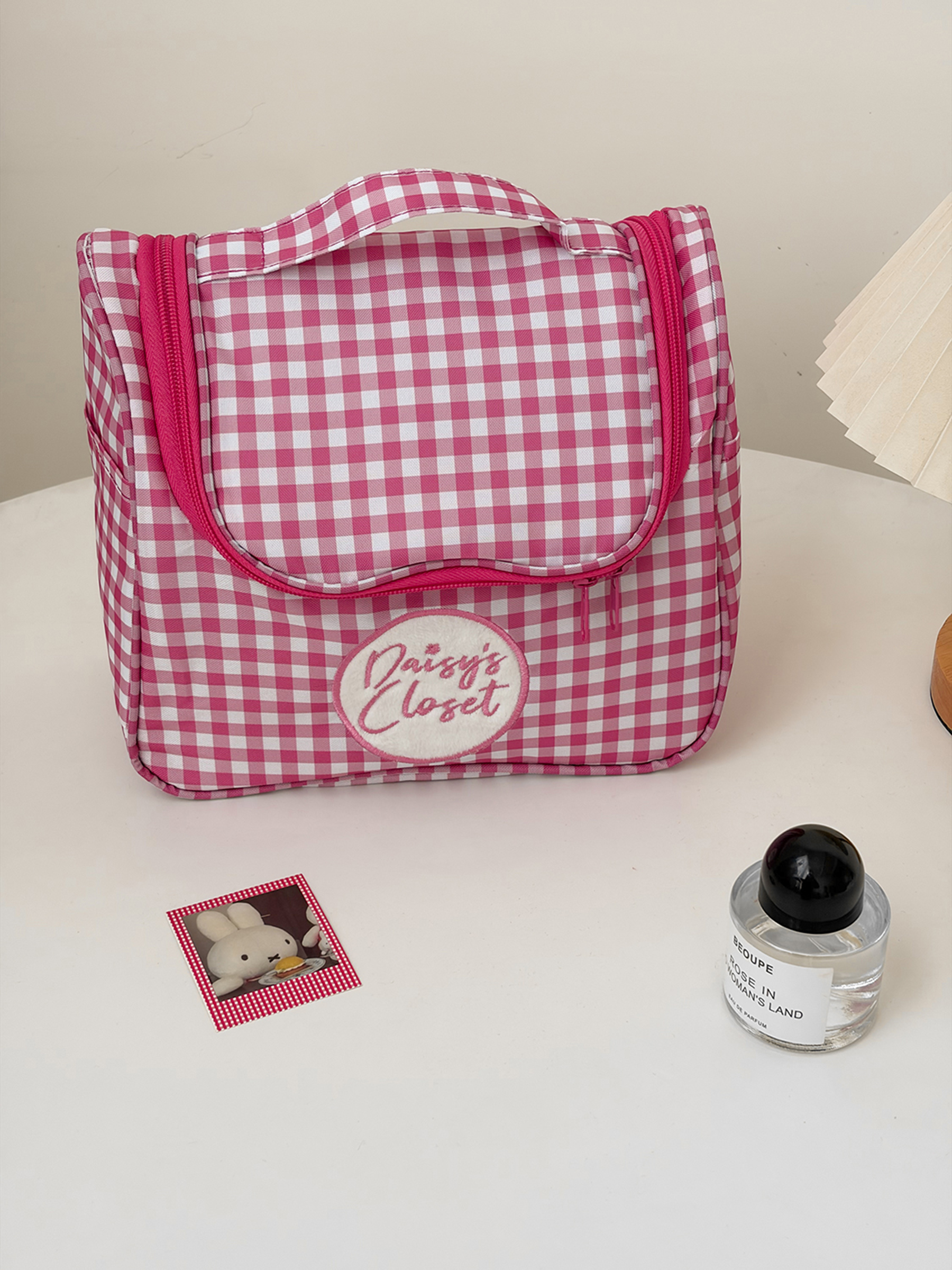 Airfriend Cute Grid Makeup Bag - Luxury Bags In China Wholesale recension och pris