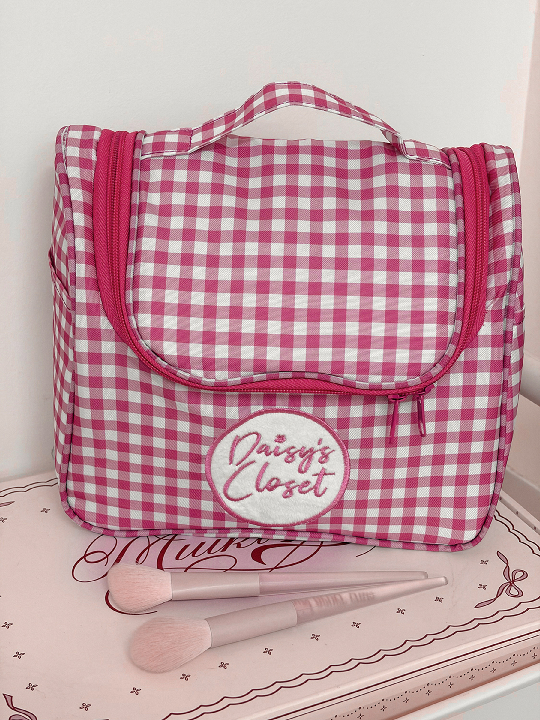 Airfriend Cute Grid Makeup Bag - Luxury Bags In China Wholesale recension och pris