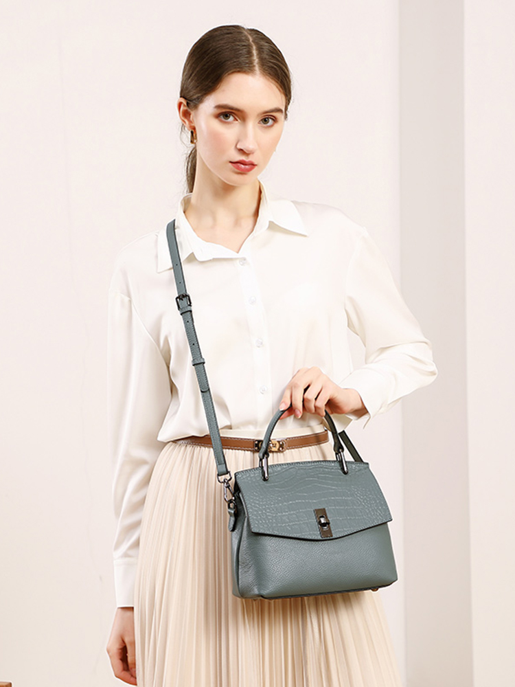 Zency Genuine Leather Women's  - Luxury Bags Vintage recension och pris