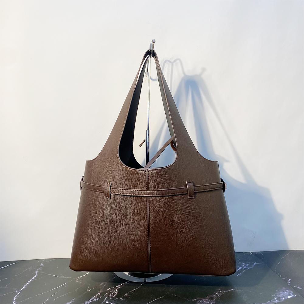 Luxury Large Capacity Frosted  - Tote Bag Leather Monogram recension och pris