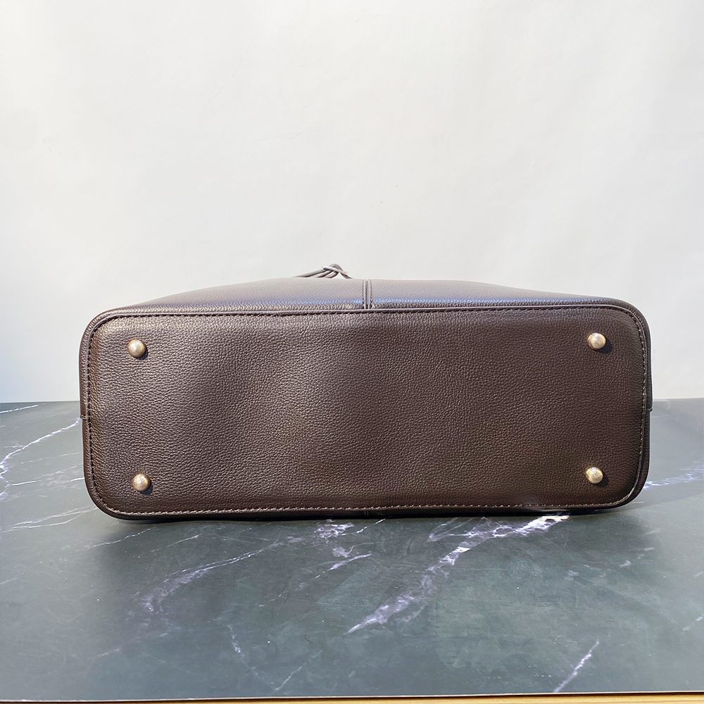 Luxury Large Capacity Frosted  - Tote Bag Leather Monogram recension och pris