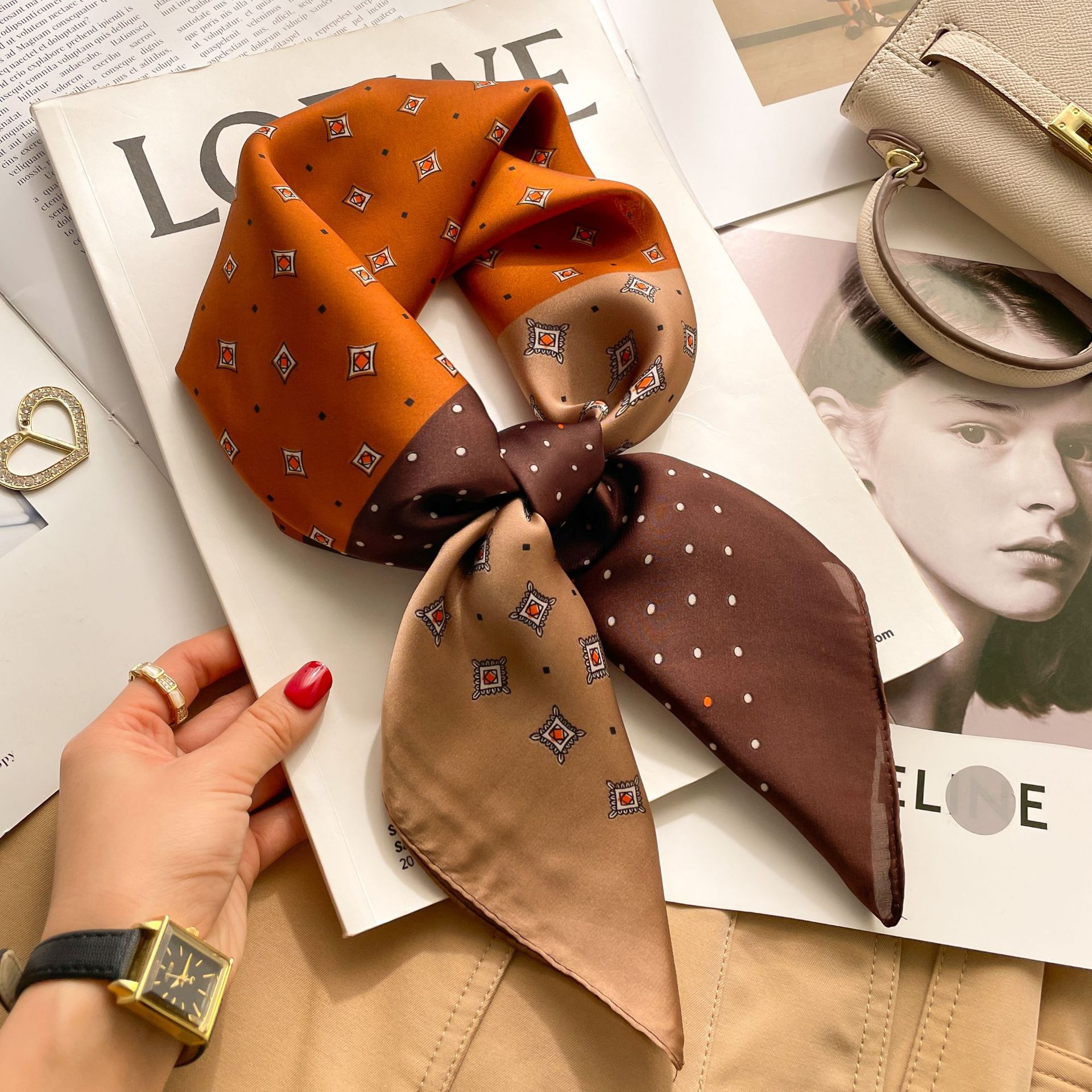 2025 Luxury Fashion Print 70*7 - Luxury Bags Expensive recension och pris