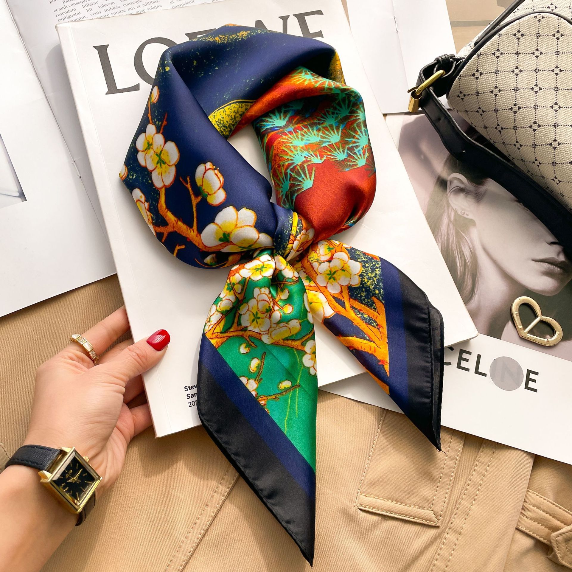 2025 Luxury Fashion Print 70*7 - Luxury Bags Expensive recension och pris