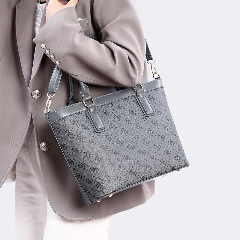 New Large Tote Bag Set Women M - Tote Bag Leather Monogram recension och pris