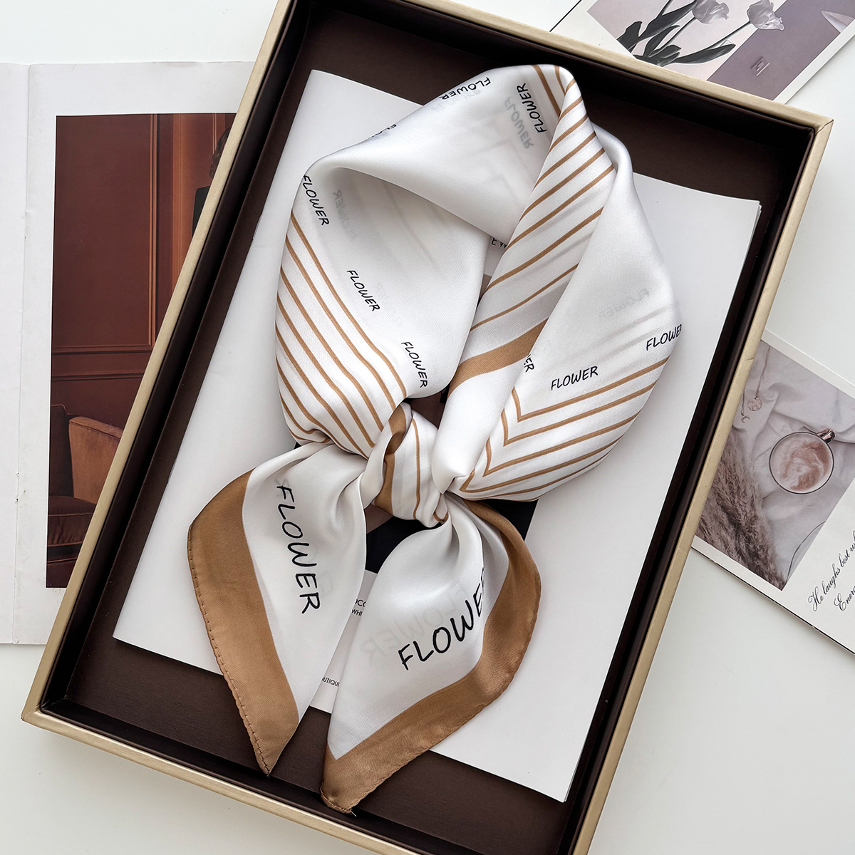 Luxury Print Scarf For Women E - Luxury Bags Expensive recension och pris