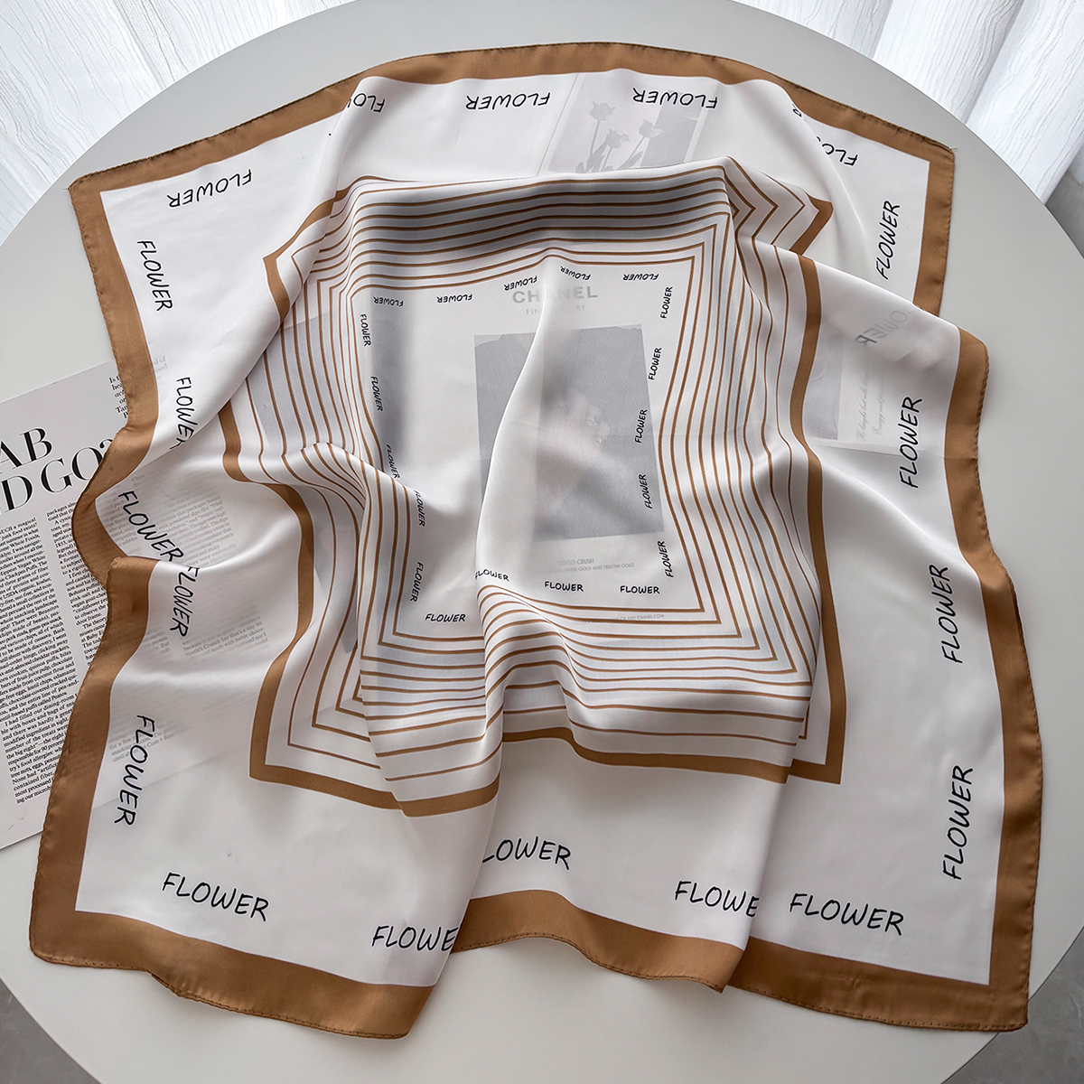 Luxury Print Scarf For Women E - Luxury Bags Expensive recension och pris