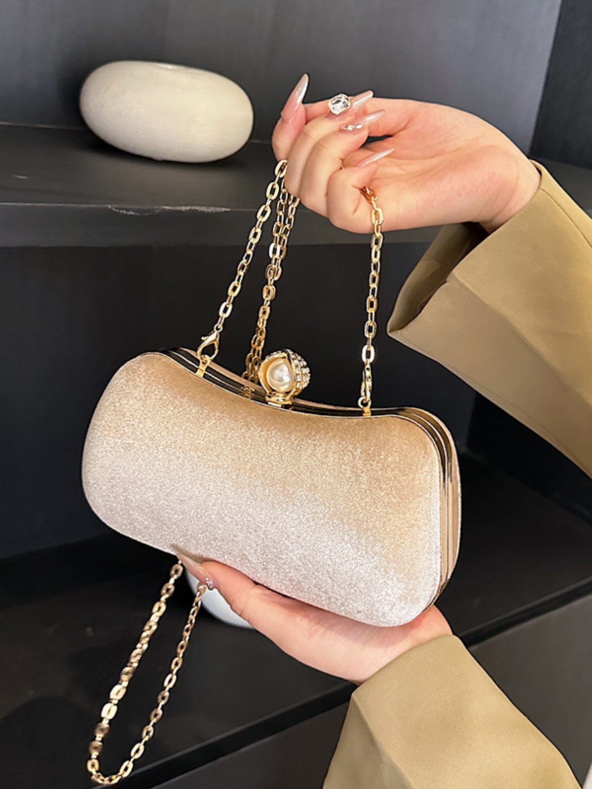 High-end Banquet Clutch Bag Fo - Luxury Bags Vintage recension och pris