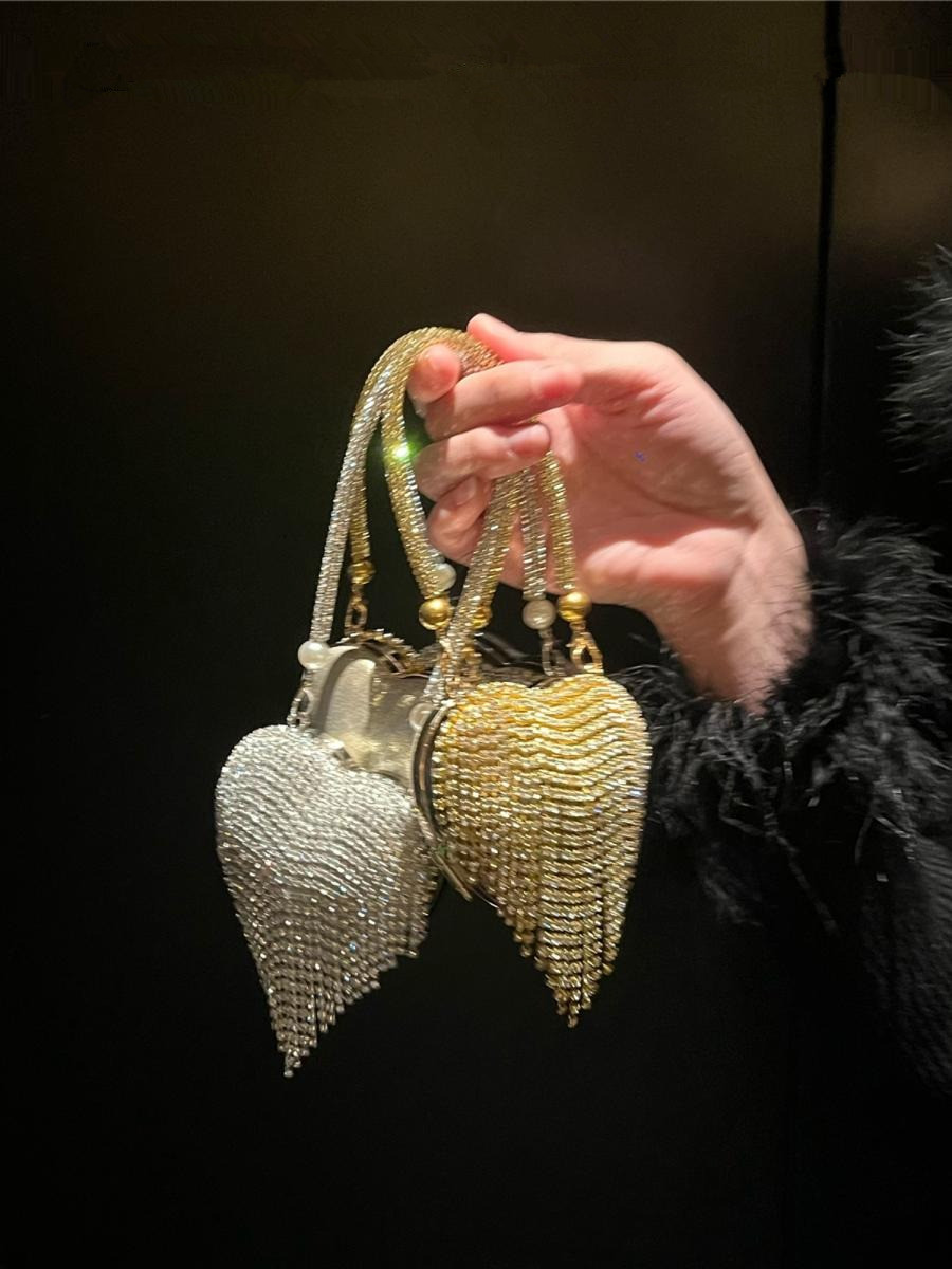 Luxury Small Bling Heart Shape - Luxury Bags Women recension och pris