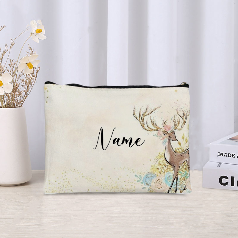 Custom Name Florals Travel Mak - Luxury Ziploc Bags recension och pris