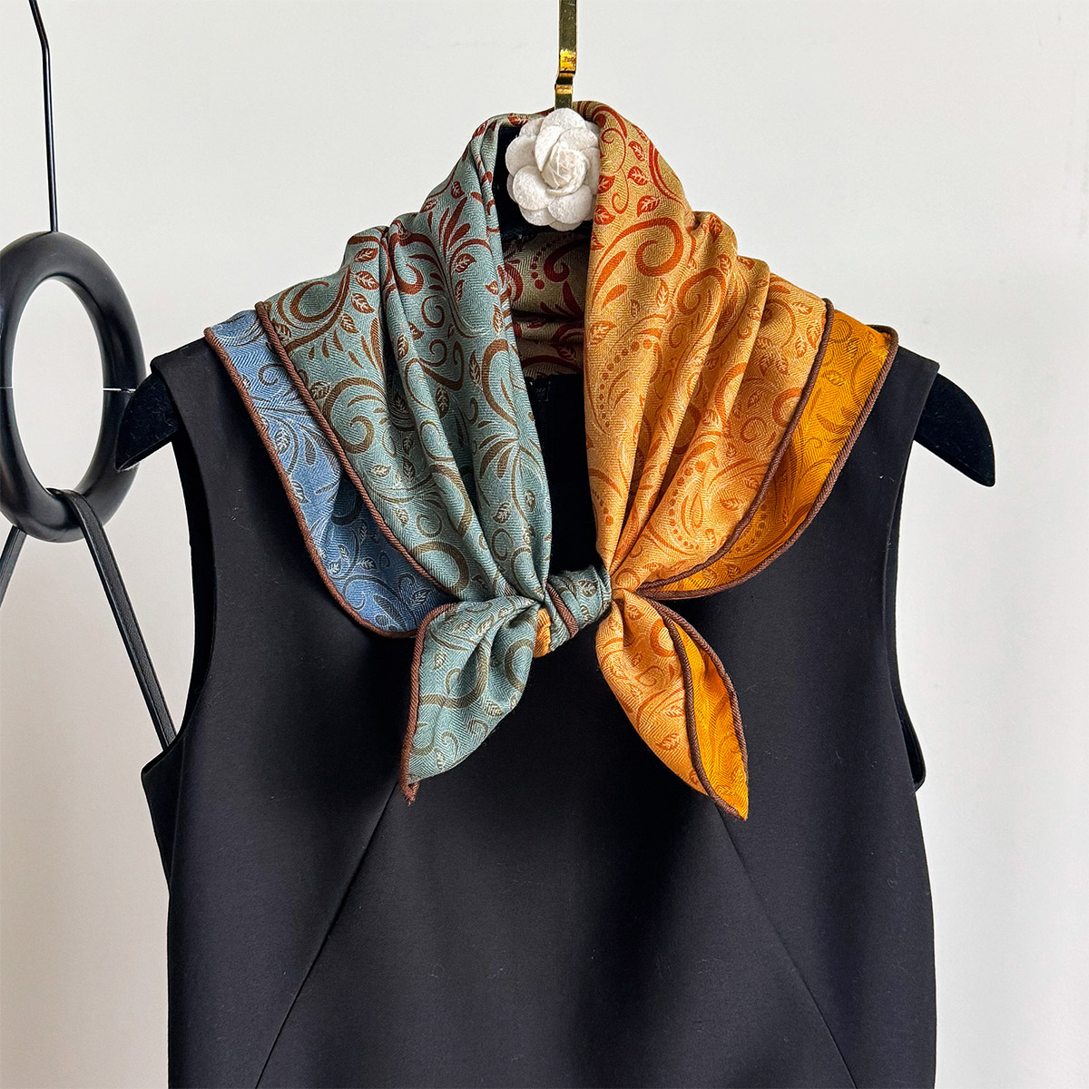 82% Wool 18% Real Silk Scarf N - Luxury Bags Expensive recension och pris