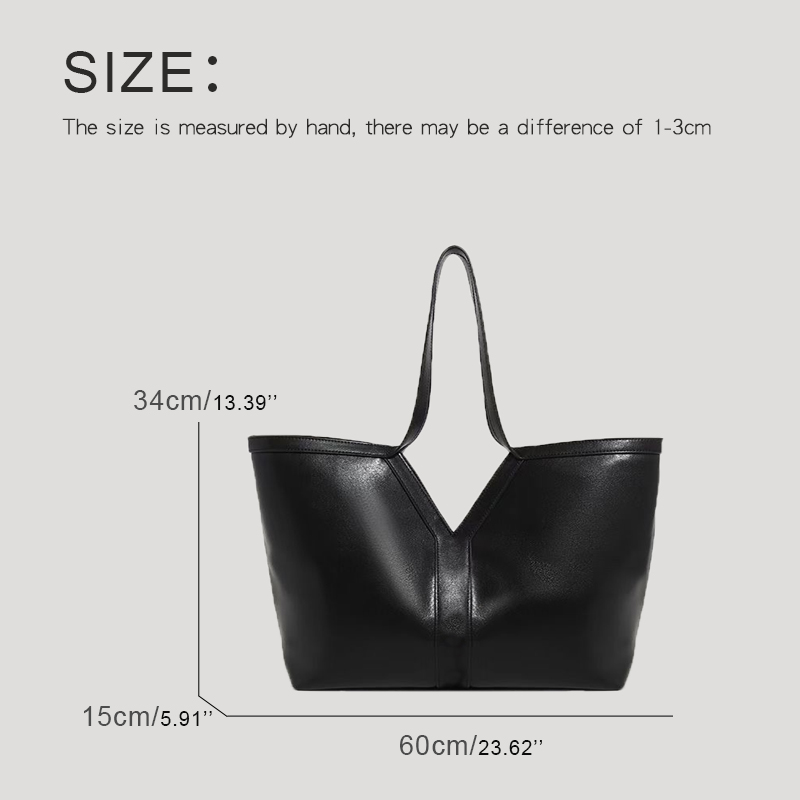 Custom Initials Oversize Tote  - Luxury Bags Vintage recension och pris