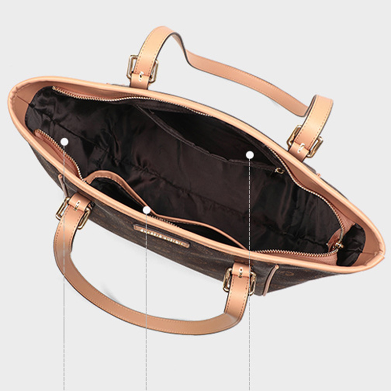 2026 Women Luxury Classic Mono - Tote Bag Leather Monogram recension och pris