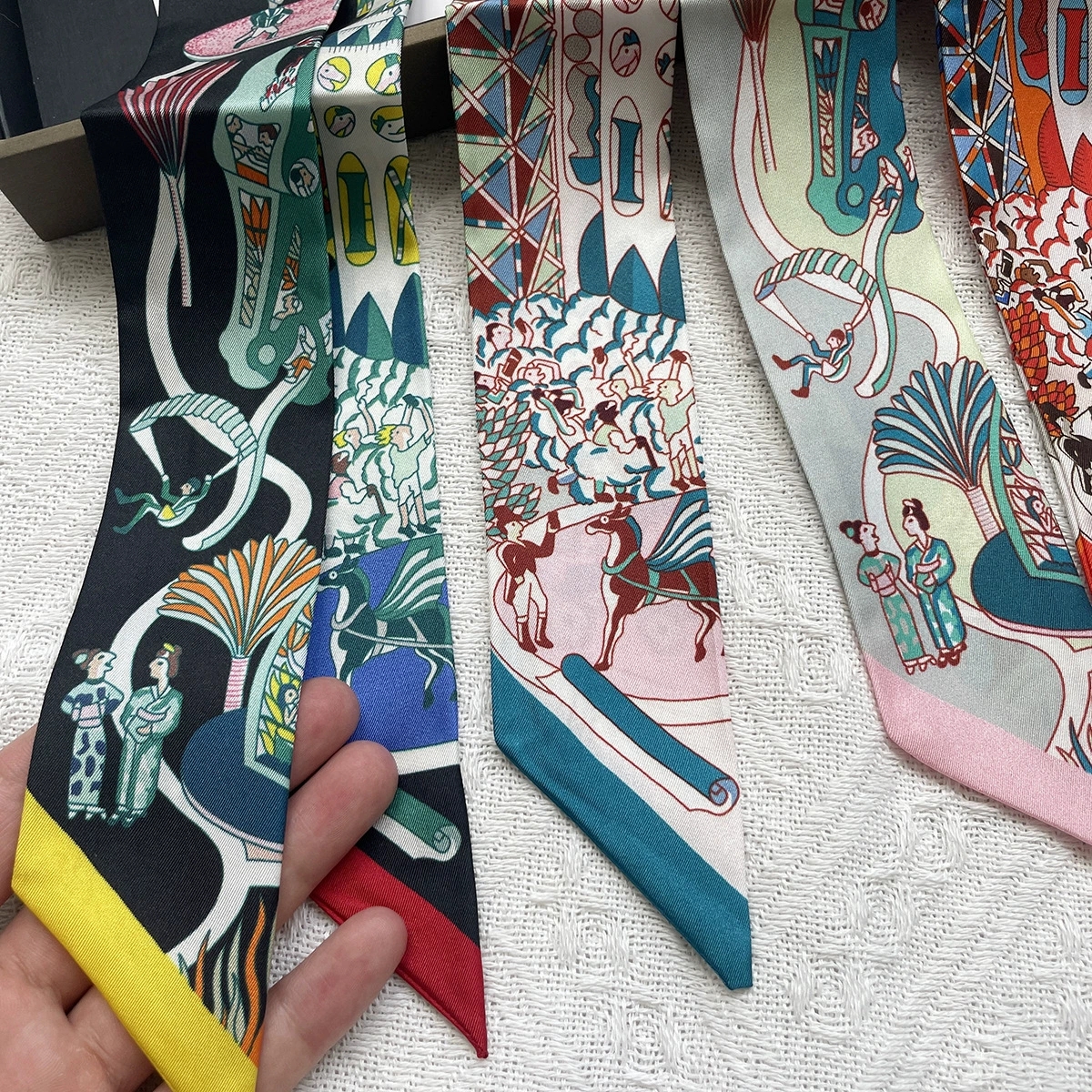 100% Mulberry Silk Scarf Women - Luxury Bags Brands recension och pris