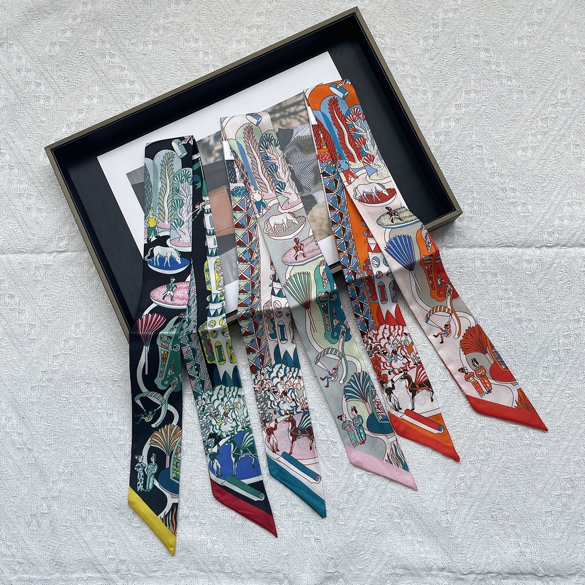 100% Mulberry Silk Scarf Women - Luxury Bags Brands recension och pris