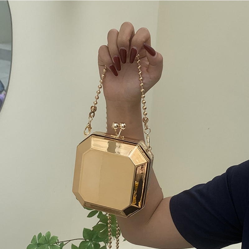 Mini Luxury Gold Party Evening - Luxury Bags Women recension och pris