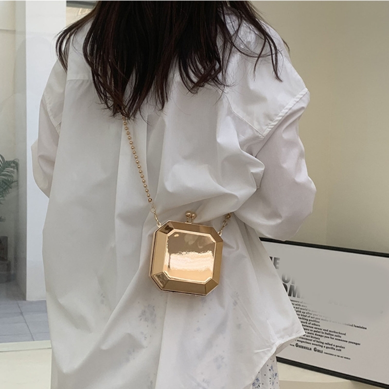 Mini Luxury Gold Party Evening - Luxury Bags Women recension och pris
