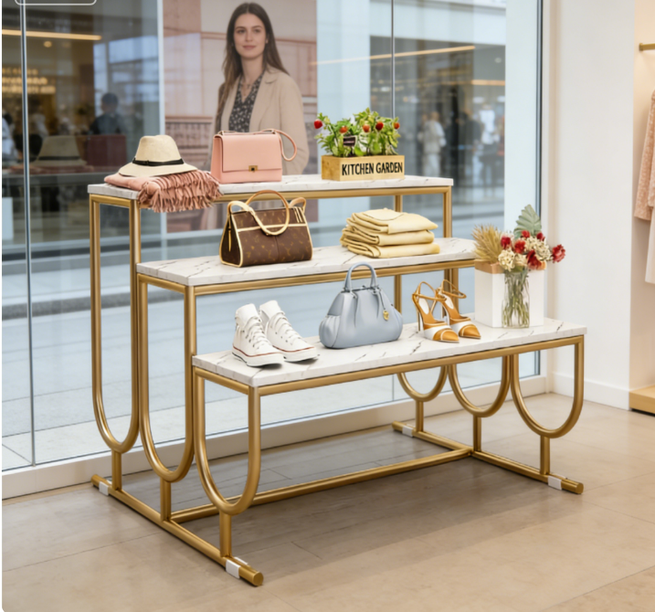Shopping mall multi-layer shel - Luxury Bags In Store recension och pris