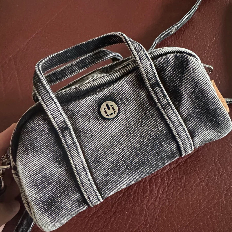 Korean Casual Mini Denim Box B - Luxury Bags Women recension och pris