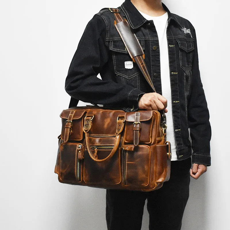 Vintage Men's Black Shoulder B - Luxury Bags Vintage recension och pris