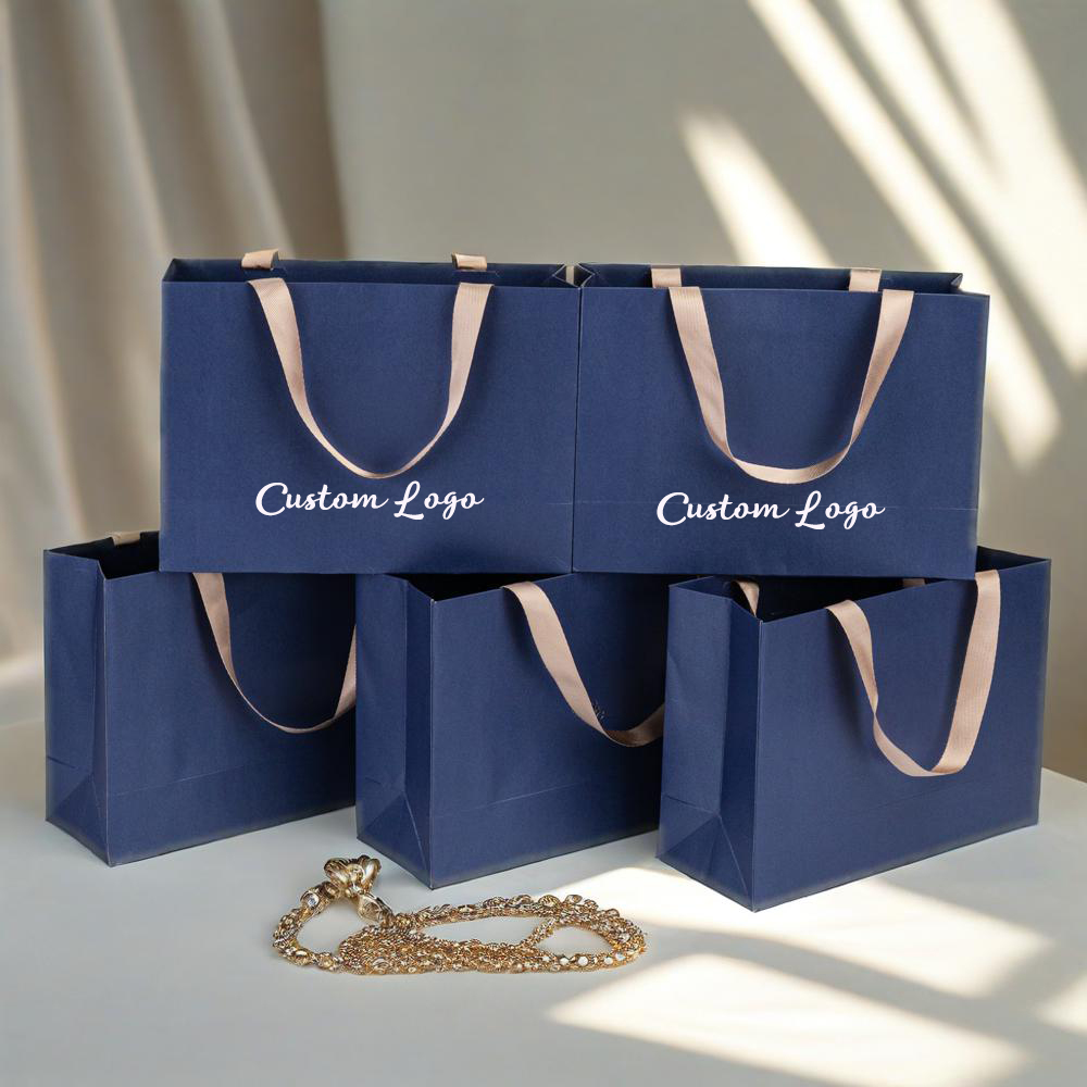 Customed Logo Luxury Dark Blue - Luxury Bags In Store recension och pris