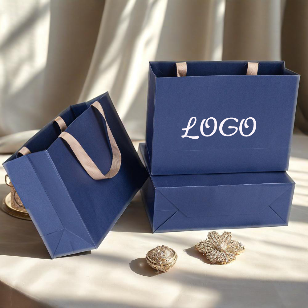 Customed Logo Luxury Dark Blue - Luxury Bags In Store recension och pris