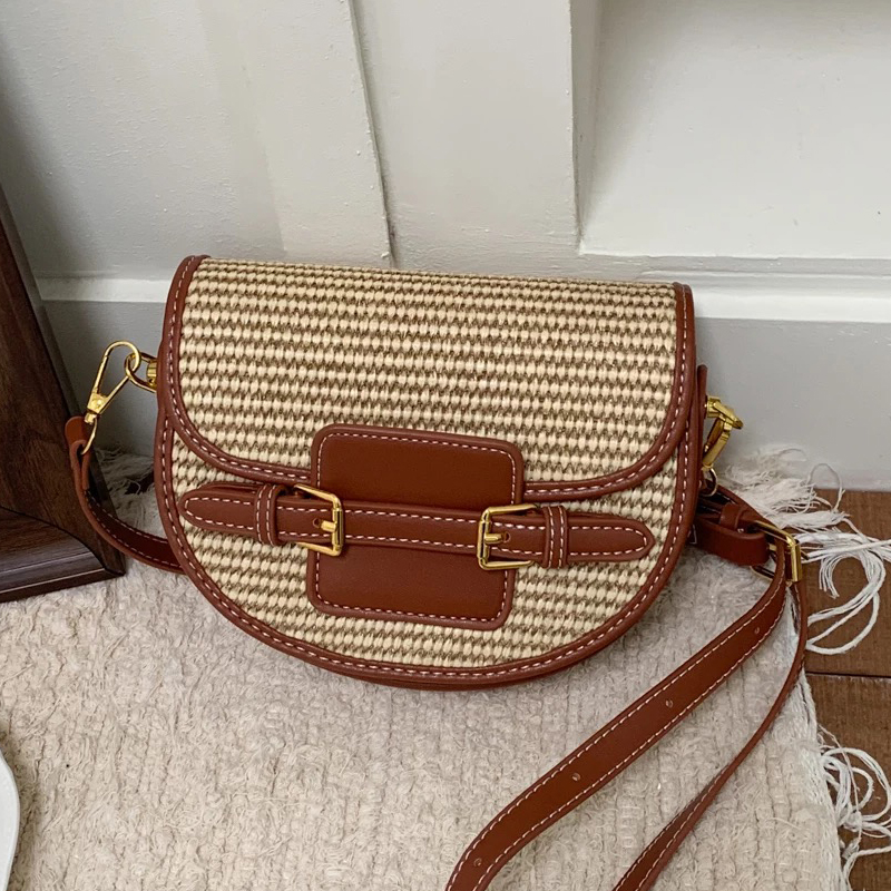 England Style Mini Straw Saddl - Luxury Bags Women recension och pris