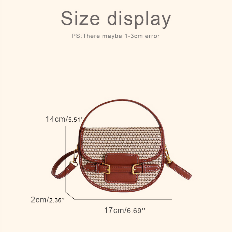 England Style Mini Straw Saddl - Luxury Bags Women recension och pris