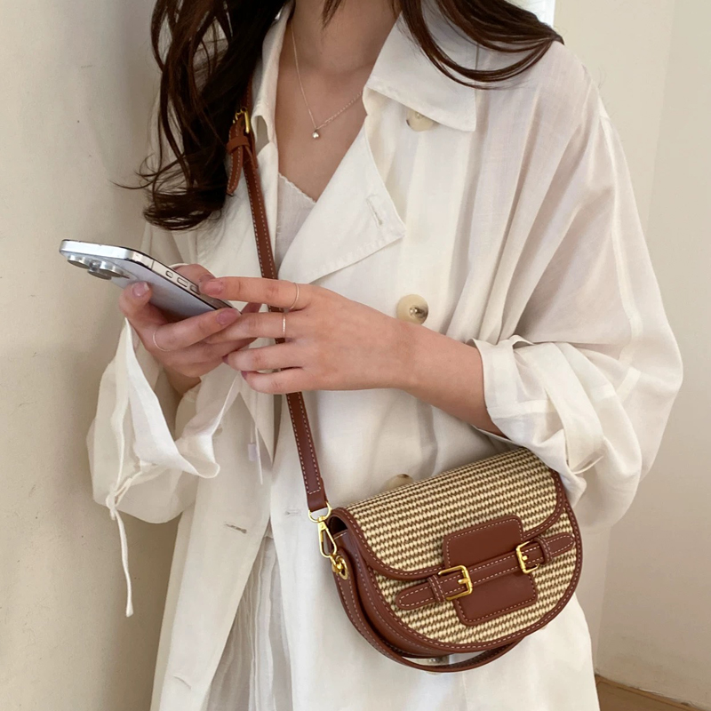 England Style Mini Straw Saddl - Luxury Bags Women recension och pris