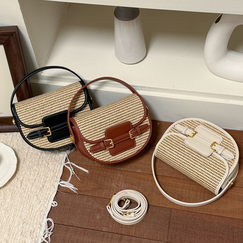 England Style Mini Straw Saddl - Luxury Bags Women recension och pris