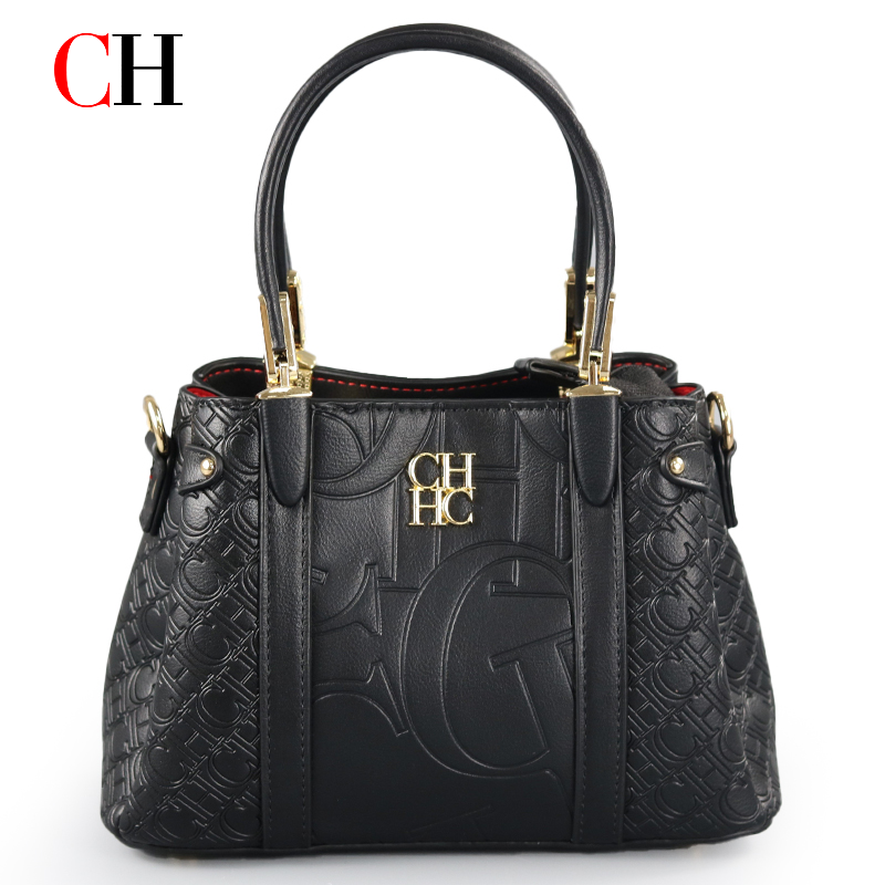 CH Women's Monogram Embossed T - Tote Bag Leather Monogram recension och pris