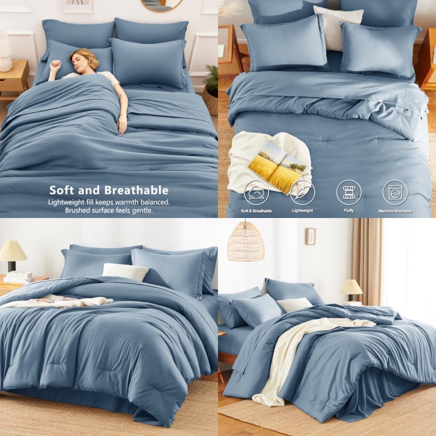 Size Comforter Sets - 7 Pieces - Luxury Bags Women recension och pris
