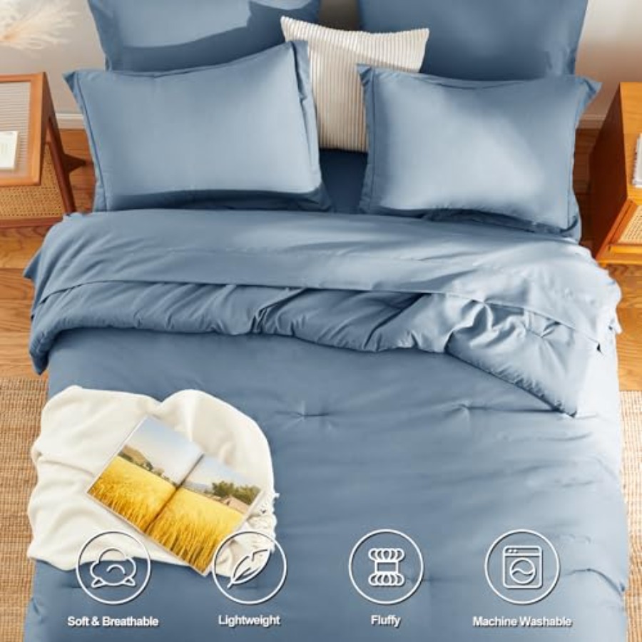 Size Comforter Sets - 7 Pieces - Luxury Bags Women recension och pris