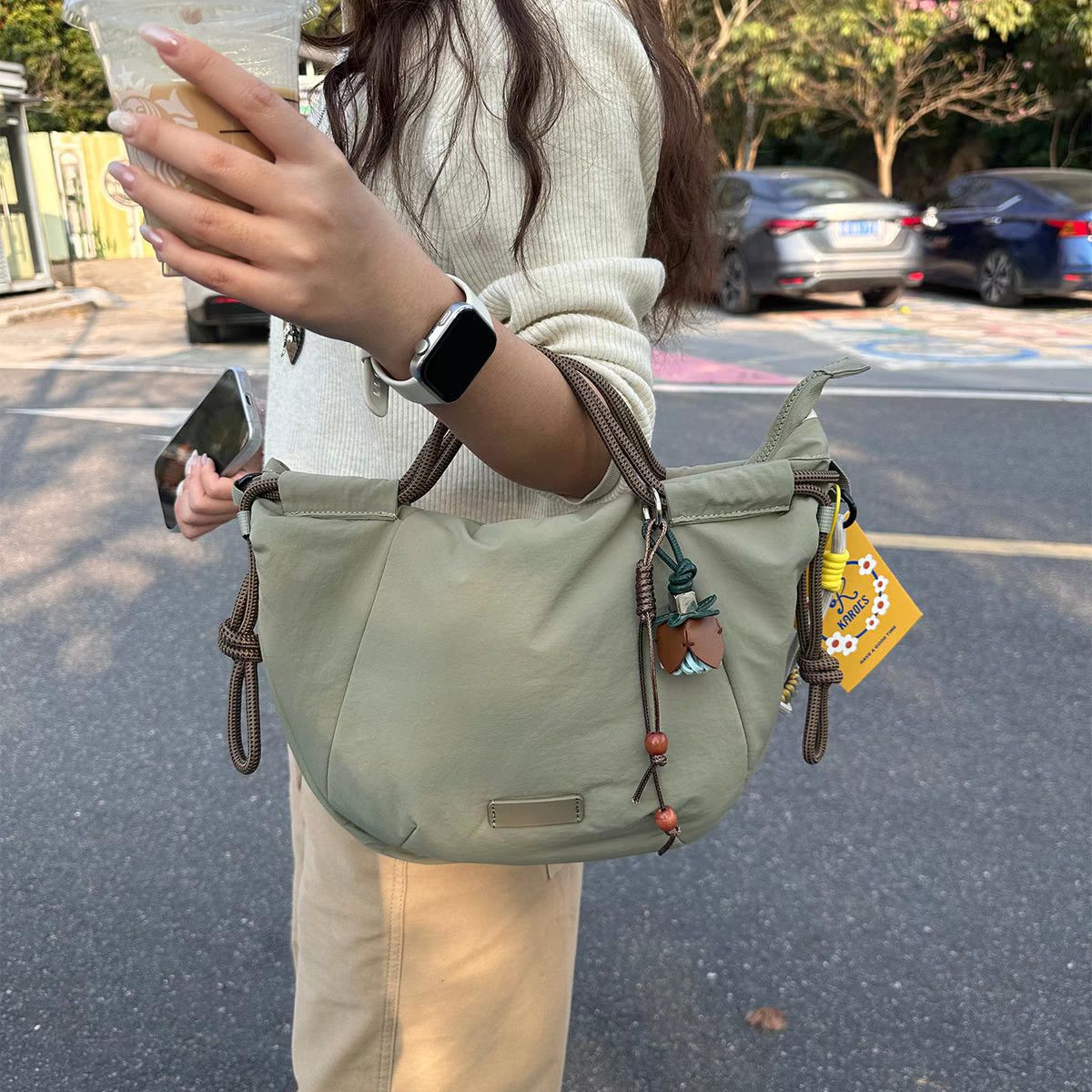 Women Bags Nylon 2026New Fashi - Luxury Bags Korea recension och pris