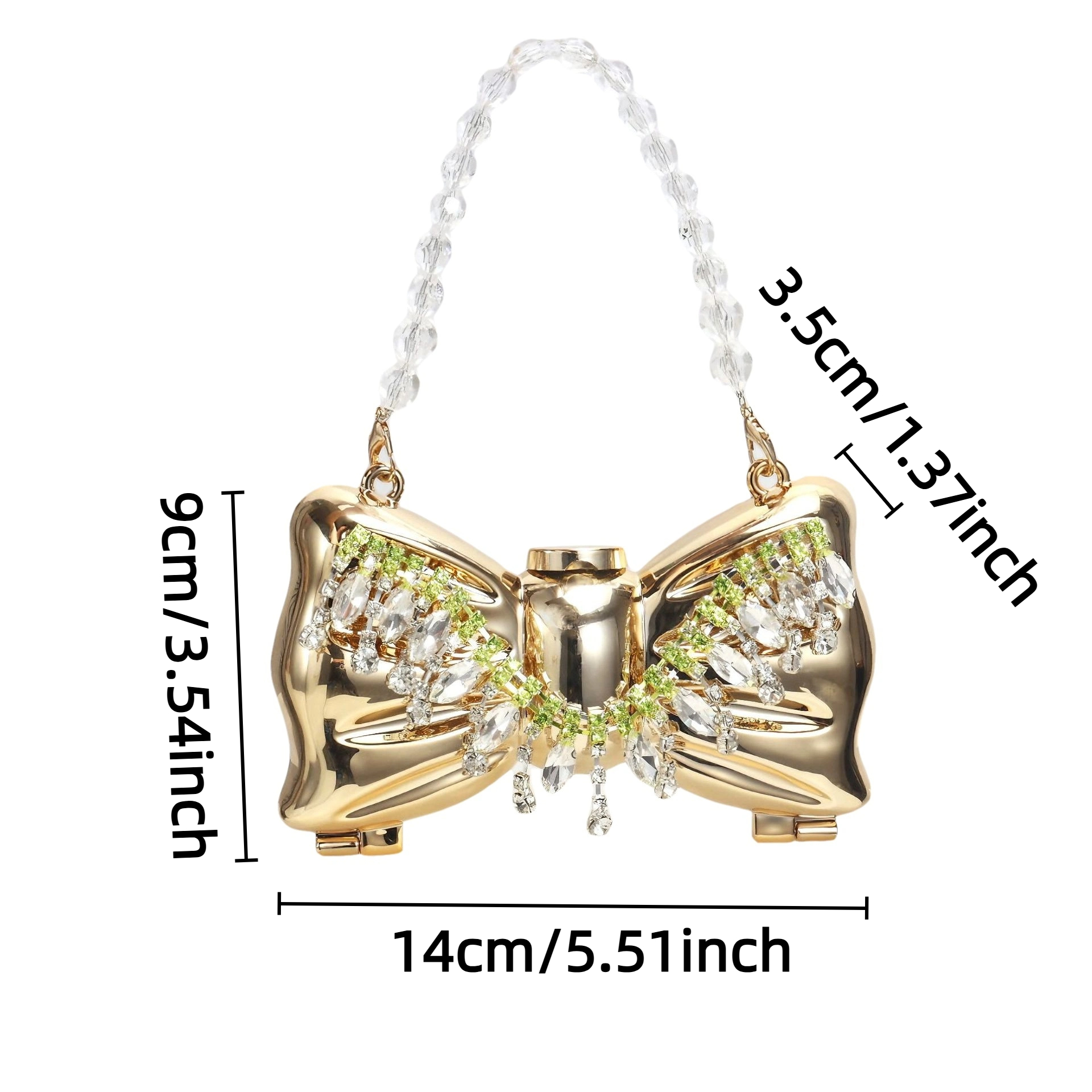 Luxury Fashion Metal Mini Hand - Luxury Bags Expensive recension och pris